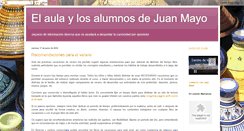 Desktop Screenshot of misaulas.juanmayo.net