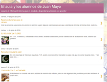 Tablet Screenshot of misaulas.juanmayo.net